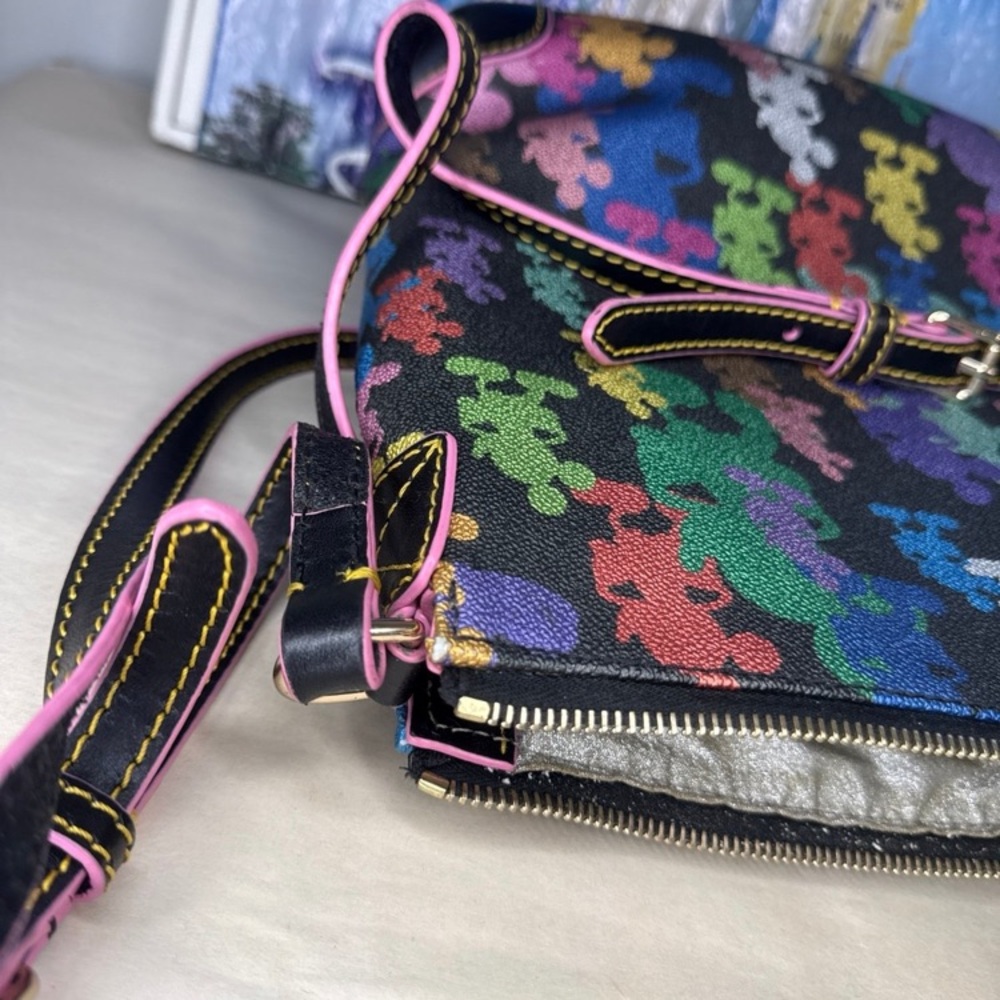 Disney Parks Dooney & Bourke Wonder Mickey Crossbody Bag Purse 10th Anniversary - Picture 9 of 11